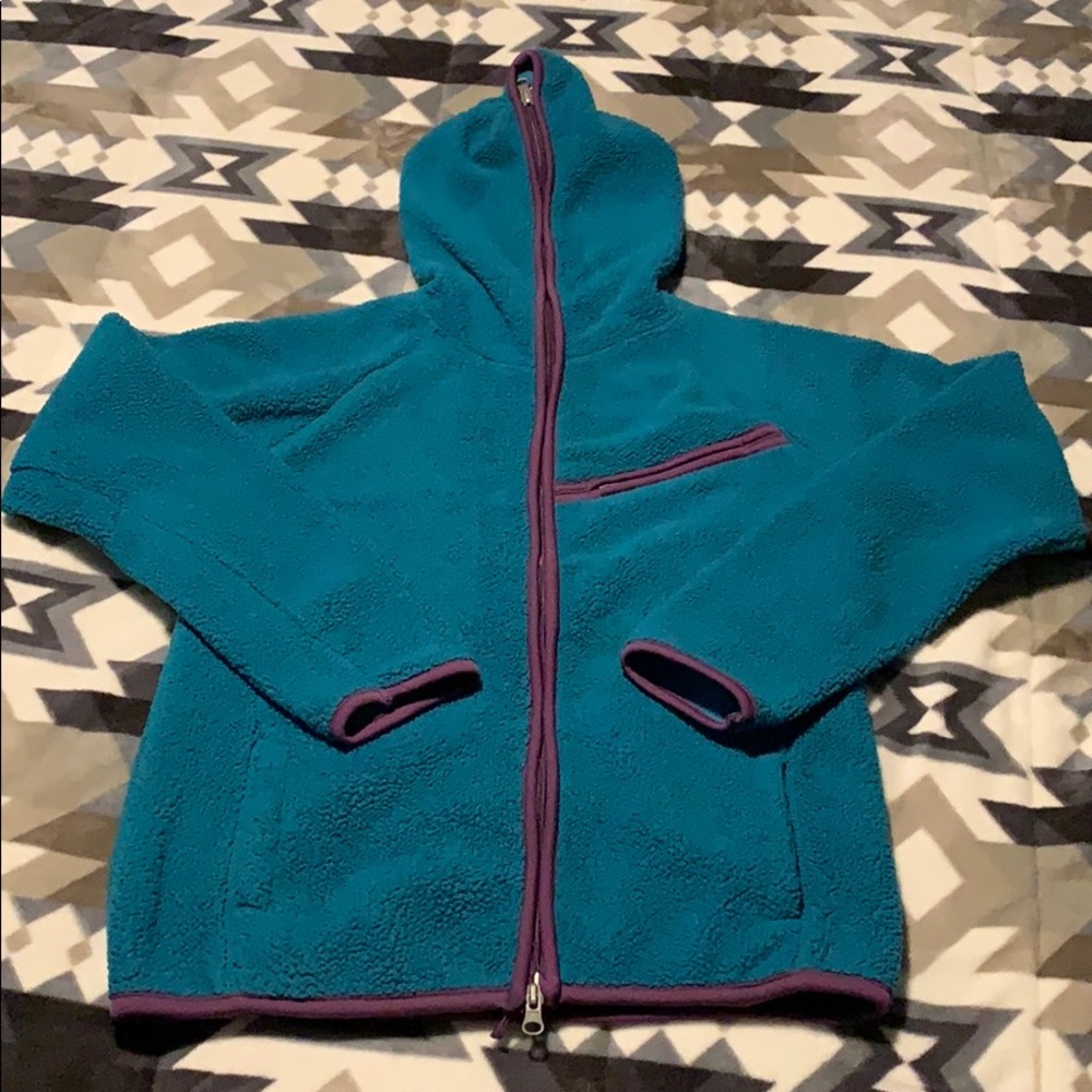 💙 fleece hoodie 💜